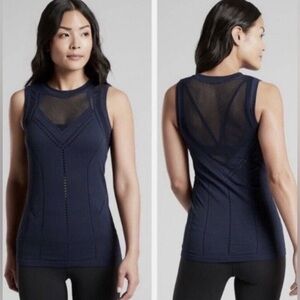Athleta Oxygen Tank in Navy